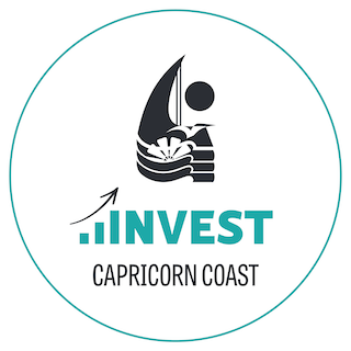discover capricorn coast logo.